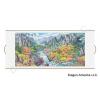 Colorful Chinese Landscape Painting Scroll