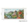 Chinese Landscape Painting of Pavillion Built on The Mountains