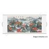 Chinese Mountain and Clouds Painting Scroll