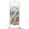 Chinese Landscape Scroll Painting of Steep Peaks