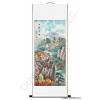 Landscape Painting of Pavilion on Mountain Outcropping