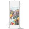 Chinese Landscape Painting of Autumn Mountain Peaks