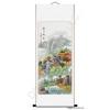 Chinese Landscape Painting of Layered Waterfalls