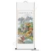 Mountain Landscape Painting of Approaching Autumn Season