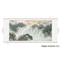Chinese Landscape Painting of Water and Mountains
