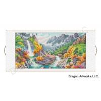 Landscape Painting Scroll of Charming Autumn Scenery